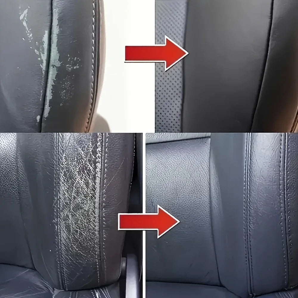 Farienne Plastic Scratch Repair Paste 55ml- Universal Blackening Cream for Car Interiors, Tires, Dashboards, Doors, Bumpers