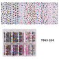 10 Patterns New Metal Nail Foils for Transfer Paper Stickers Floral Chameleon Nails Wraps DIY Water Marble Nail Art Decorations