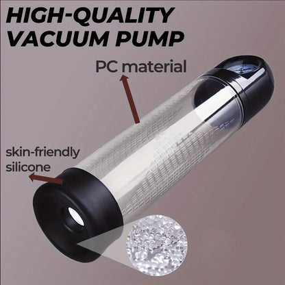 Male Manual Penis Pump Penis Enlarger Negative Pressure Vacuum Pump Big Dick Erection Enhancement Trainer Equipment Adult SexToy