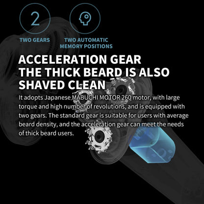 NEW MIJIA S500 Electric Shaver Clipper Triple Blade Trimmer For Men Dry Wet Shaving Washable Beard Hair Cutting Machine Razor CN