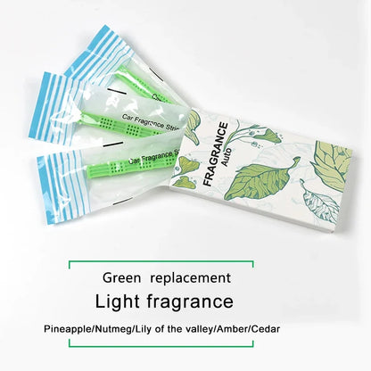 Car Air Fresheners F10 F30 Fragrance Holder Refill Strips Car Air Freshener Perfume Diffuser Blade Shape Vent For BMW