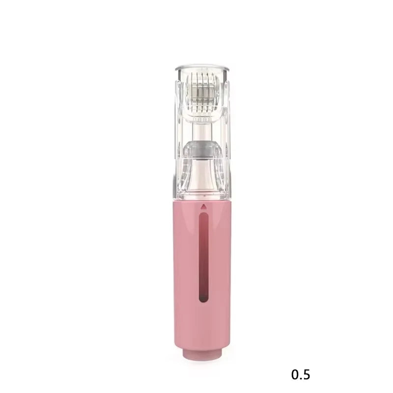 105 Pins Derma Microneedle Roller Titanium Needle Roller Lip Roller Beard Growth Roller Beard Hair Treatment & Serum Applicat