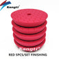 Kangti 5/6 inch Car Polishing Pad Kit Set Self-Adhesive Buffing Waxing Sponge Wool Wheel Polishing Pad For Car Polisher Drill