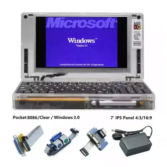 SZBOX MINI PC Pocket 8086 CPU DOS Computer Windows3.0 Retro Gaming PC