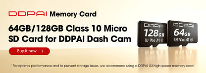 DDPAI N5 Dual 4K HDR Dash Cam Front Rear AI NightVIS Camera WiFi 6 GPS ADAS Voice Control 24H Parking Mode Car DVR