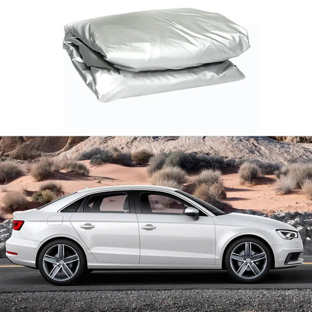 Car Accessories Sunshade Half Cover Car Coat Sunblock Rain Heat Cover Sunshade Half Car Dust