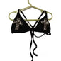 Y2K swimsuit tie emo girl sexy spicy retro women punk new beach swimsuit gothic fashion hot brick print swimsuit biki