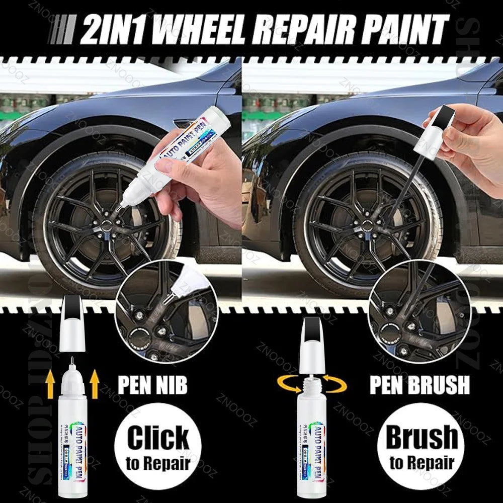 For LEXUS RX 450H+ Touch Up Paint Wheel Repair Kit Wheel Scratch Repair Rim Paint For Car Wheel Repair Grey Silver Black