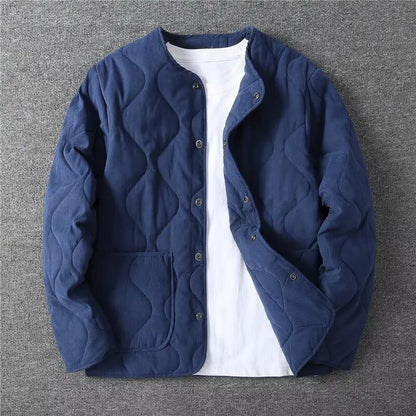 Vintage M65 Liner Jacket Men Winter New Khaki Thick Multi-pocket Tooling Padded Jacket Long Sleeve Cardigan Hunting Coat