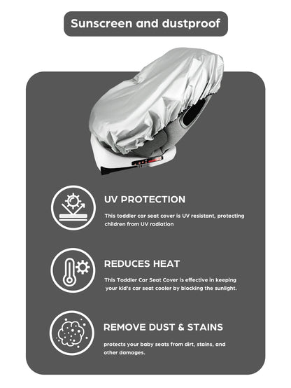 1PC  Baby Car Seat Sun Shade Cover Blocks Out Heat & Sun UV Covers Universal Baby Travel Accessories