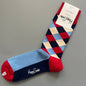 Cotton Happy Socks Men's Classic Crew Sock Shoe Size 10 - 13 Soft