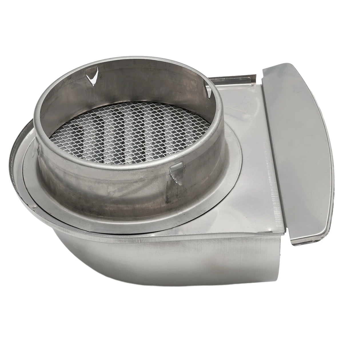 Wall Air Vent Outlet Stainless Steel Metal Cover Ducting Ventilation Exhaust Grille Cover Heating Cooling Vents Cap 100mm 150mm