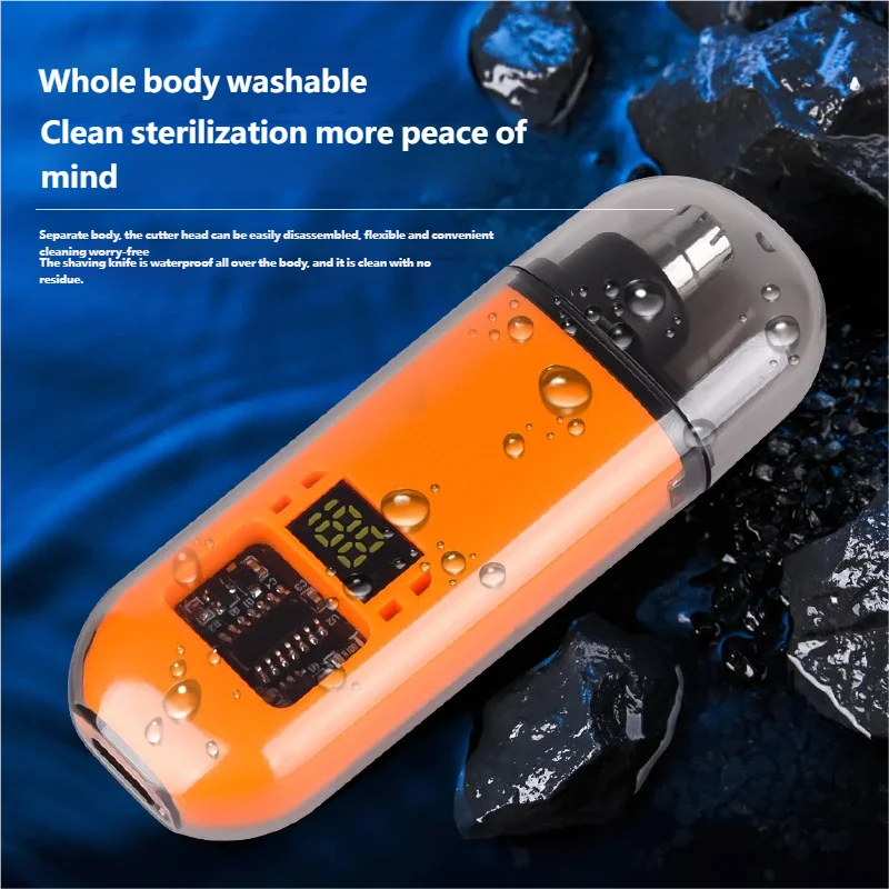 Nose Hair Trimmer Portable Trimmer for Nose Mini Nose and Ear Hair Trimmer Portable Nose Trimmer Rechargeable Trimmer for Man