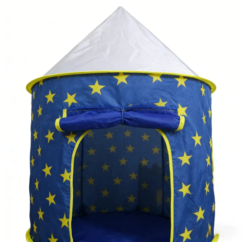 IMBABY Star Printed Play Tent for Toddler with Baby Ball Pit and Play Tunnel Children Indoor Outdoor Playhouse for Birthday Gift