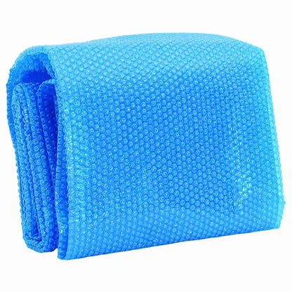 Rectangular Pool Cover 732×366cm Blue PE Leaf & Debris Protector for Above/In-Ground Swimming Pool W/ Tie-Downs Summer Winter