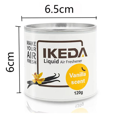 IKEDA Liquid Air Freshener - 120 grams. Provides fresh fragrance for both Car and indoor air, effectively deodorizes