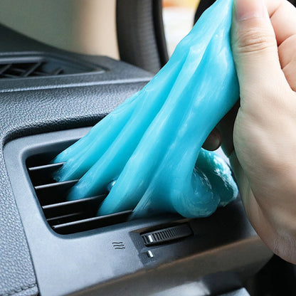 1/2 Packs Dust Remove Car Interior Cleaning Gel High Efficiency Magic Mud Keyboard Desk Cleaning Tool Car Wash Accessories