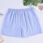 Mens Underwear Boxers Shorts Casual Cotton Sleep Underpants Homewear Men Arrow Panties Striped Plaid Loose Comfortable Underwear