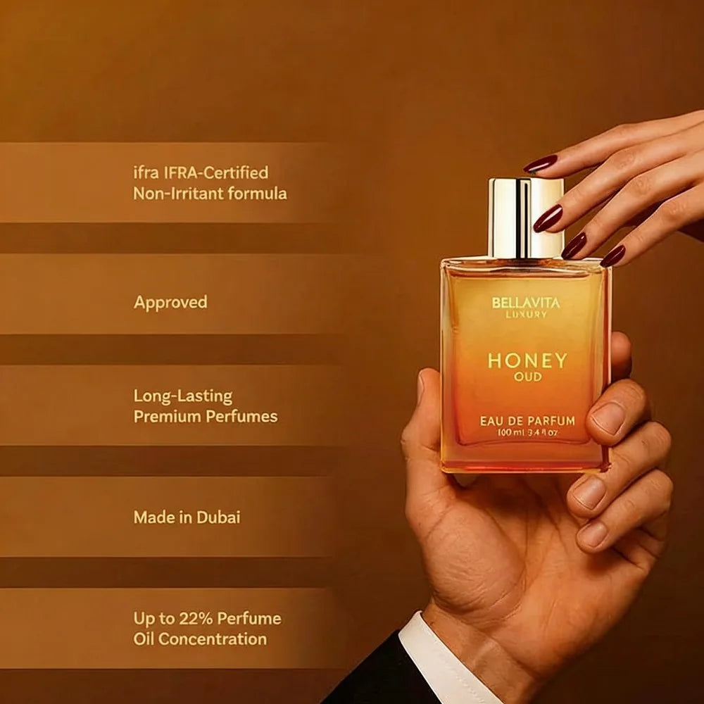 100ml Middle Eastern Arabian Perfume For Women & Men Sandalwood Woody Lavender Scent Long-Lasting Dubai Unisex Perfumes