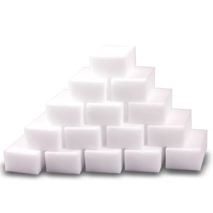 50/100Pcs Melamine Sponge Magic Sponge Eraser Melamine Cleaner for Car 10x7x3cm Auto Detailing Nano Cleaning Sponges Car Wash