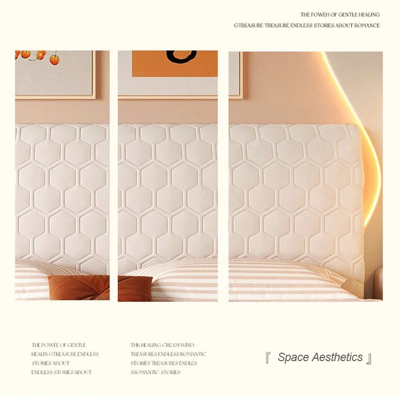 Bedhead Cover Thickened Soft-package Bedspreads Backrest Anti-collision Universal Headboard Protective Cover Cool-feeling