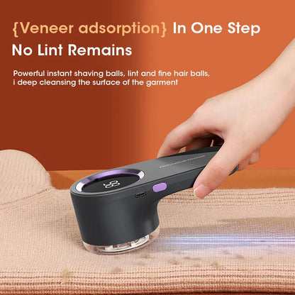 Lint Remover For Clothes USB Electric Rechargeable Hair Ball Trimmer Fuzz Sweater Shaver Reels Removal Device