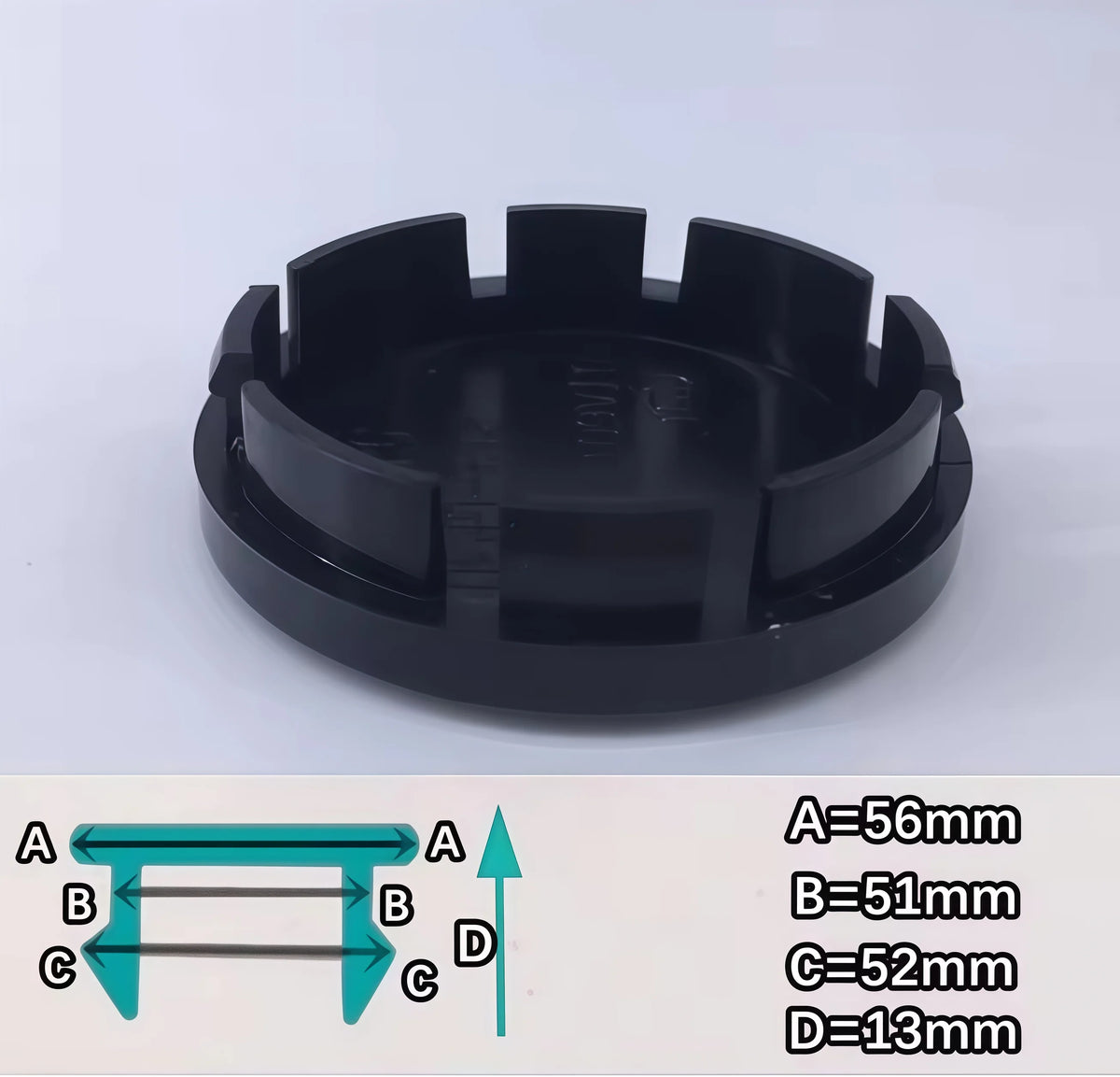 4Pcs 48.5mm 49mm 50mm 56mm 60mm 65mm 68mm Universal ABS Wheel Center Cap Wheels Tyre Car Wheel Center Cap Set Vehicles Cover