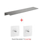 Toilet No Drilling Shelving Wall Mounted Shelf Space Aluminum Vanity Mirror Front Storage Shelves Organizer Bathroom Accessories