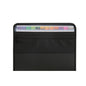 Accordion File Organizer with Safe Zipper, 13 Pocket Expanding File Folder with Front Pencil Pouch, School Office Supplies