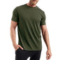 100% Merino Wool T Shirt Men Base Layer Merino Shirt Wicking Breathable Quick Dry Anti-Odor No-itch Big USA Size