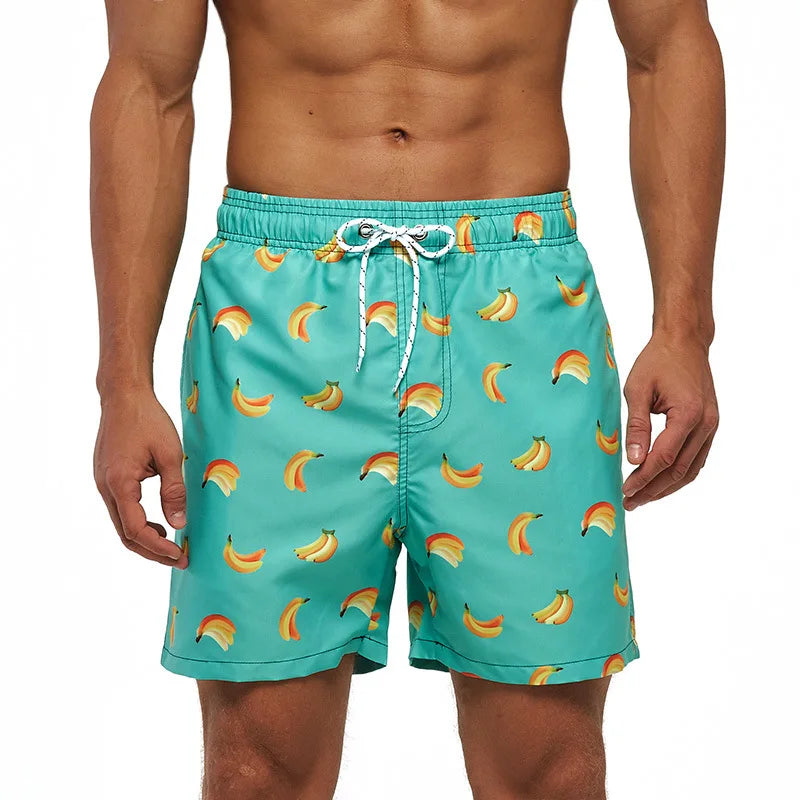 3D Print Flamingo Sports Quick-dry Breathable Men Women Pants Outdoor Casual Vacation Beach Hawaiian Sea Surfing Shorts Summer