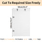 No Drill Blinds Stick on Curtains Blinds for Bedroom Kitchen Bathroom Windows Light Filtering Privacy Protection with Clips