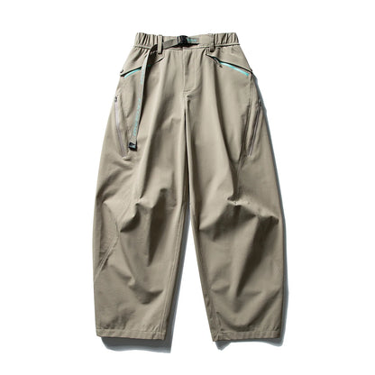 Ultra Loose Lightweight Outdoor Functional Pants Men Women Waterproof Quick Dry Techwear Wide Leg Cargo Pant Track Trouser