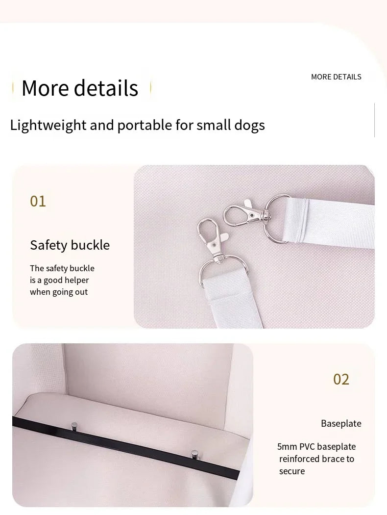 Lightweight Folding Pet Stroller for Small Dogs Cats Teddy Travel Walking Shopping Cat Dog Carrier Stroller