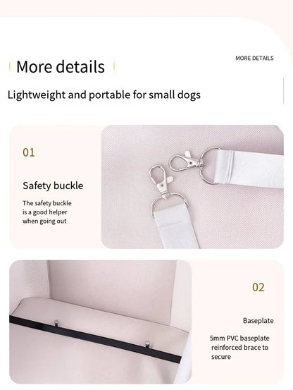 Lightweight Folding Pet Stroller for Small Dogs Cats Teddy Travel Walking Shopping Cat Dog Carrier Stroller