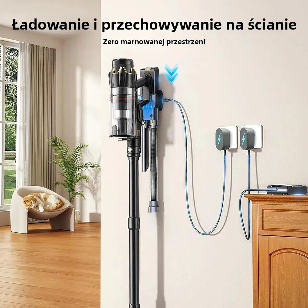 COTIAR Cordless Vacuum Cleaner V30 PRO 800W Powerful 75kPa Suction 95 Mins Runtime Handheld Home Appliance Portable Removable Battery
