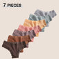 7PCS/Set Women Sexy Lace Panties Cotton Seamless Brazilian Panties Female Sexy Low Rise Soft Underwear G-String Lingerie S-XL