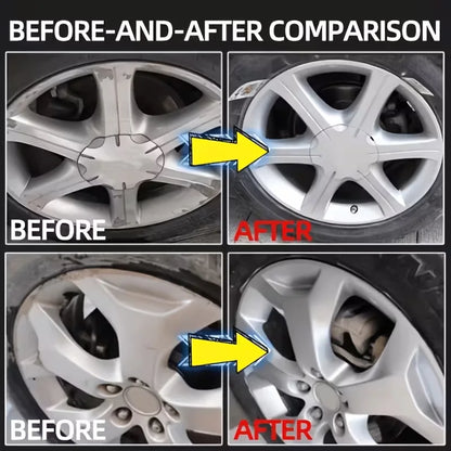 Silver Wheel Repair Pen Instantly Fixes Scratches And Curb Rash on All Silver Wheels & Car Bodies Simple One-Step Solution