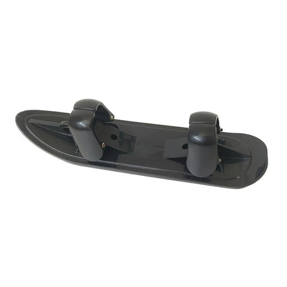 Scooter Ski Sled 2 in 1 Snow Sledge Board Outdoor Winter Snowboards Ski Sled Board for Golf Carts Bike Skiing Attachment