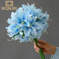 1 Bundle Of 20 Lily Simulation Flowers For Home Decoration, Dining Table, Living Room Decoration, Decoration, Fake Flowers
