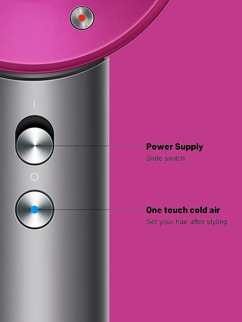 Ion Hair Dryer with Curls Diffuser 5 In 1 Super Ionic Hairdryer Woman Electric Barber Blower Leafless Dry Professional Machine