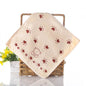 3 Pcs/Lot Baby Towel Cute Superfine Fiber Kid Bath Towels Washcloth Square Towel Children Kitchen Bathroom Wipe Wash Cloth Gift