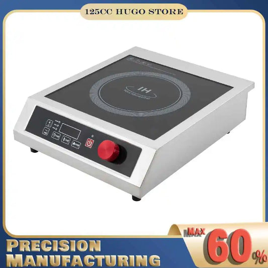 3500W Commercial Induction Cooktop Electric Induction Stove LED Display Anti-crush Induction Hob Cooker