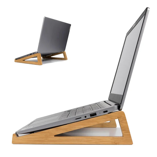 Desktop Non-slip Laptop Wooden Holder Cooling Stand Universal Heat Dissipation Notebook Computer Desk Heighten Bracket Support