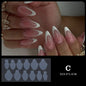 12pcs Manicure Paper Matte Paperless Tray Auxiliary For Nail Art Decorations Paperless Holder Extension Adhesive