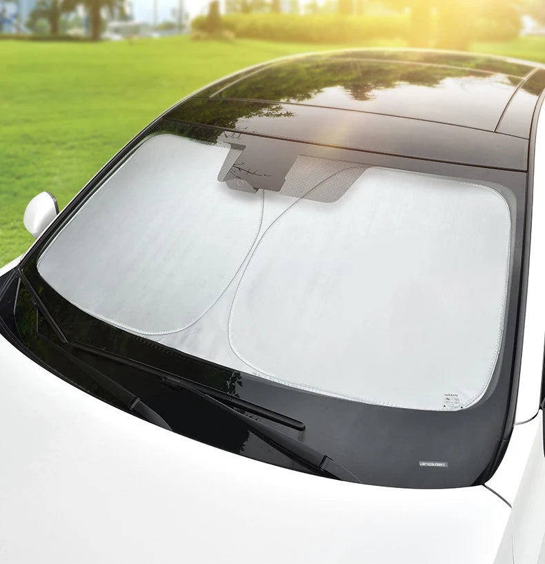 Car Front Window Windshield Sun Shade Cover Summer Sunscreen UV Protector Parasol Sunshade Auto Interior Accessories