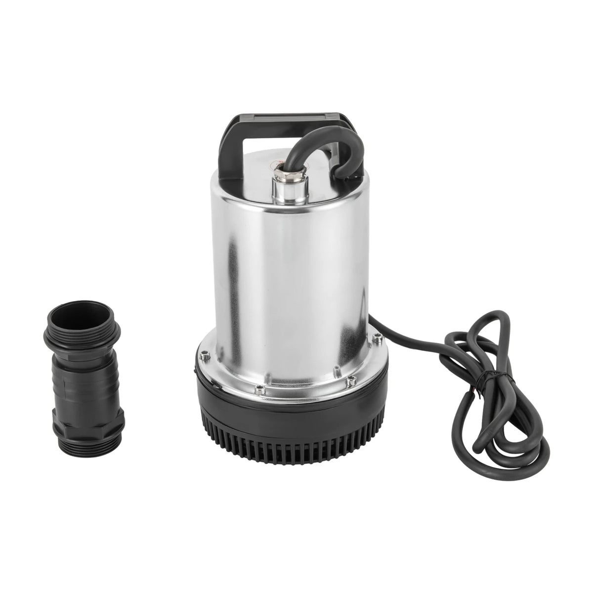 6000L/H Submersible Sewage Pump, 12V DC Sewage Dirty Water Pump 160W Stainless Steel Durable Drain Septic Sump Celler Pump