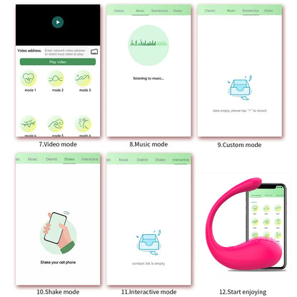 Wireless Bluetooth APP Vibrator Female Remote Control Egg Clitoris Stimulator G Spot Massager Sex Toys for Women Adults Panties