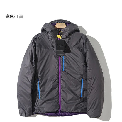 Windproof & Waterproof Winter Jacket  2025 Lightweight Abrasion-Resistant Parka with Hood Unisex Thermal Coat