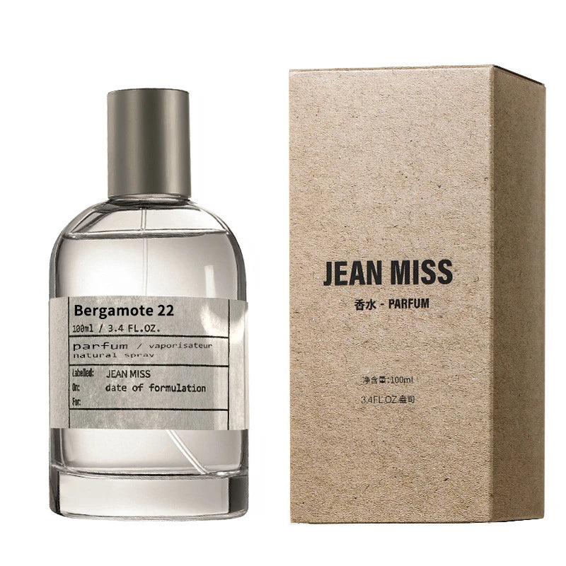 Classic Unisex Perfume Natural Fresh Sandalwood Fragrance Long Lasting Eau De Toilette Elegant Women Man Body Spray 100ml
